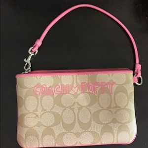 Coach Bags - Coach Poppy Pink Wristlet Coach Bags - Coach Poppy Pink Wristlet